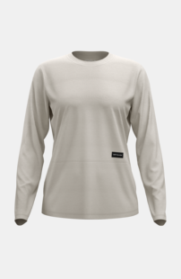 【ONC MERINO】LONG SLEEVE TEE 限定カラー　黄緑×ピンク メリノウール ロングスリーブ Tシャツ / VIOLET PINK / ONC MERINO